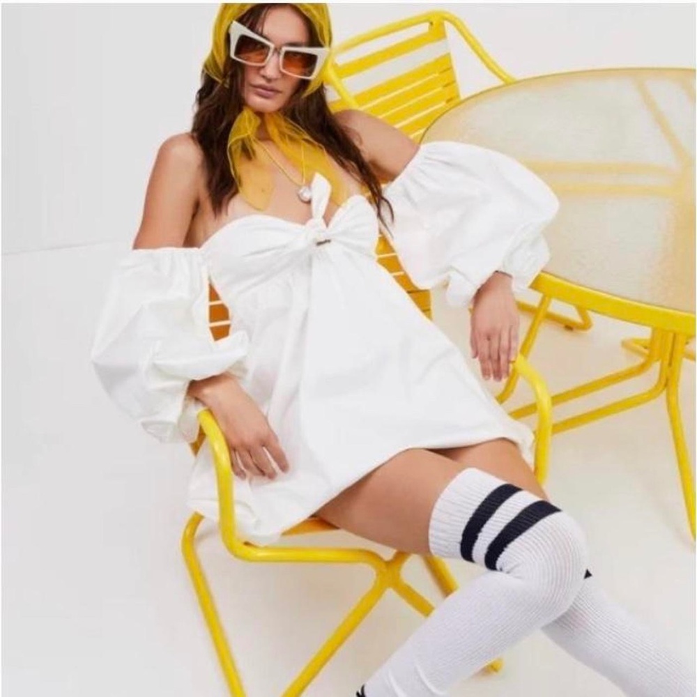 For Love and Lemons Off the Shoulder Dress